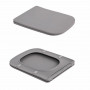 Унітаз підвісний Tern Ultra Quiet 490×365×325 мм, Stone Grey, з сидінням Slim Duroplast / Soft-close / Quick Release SD00054289