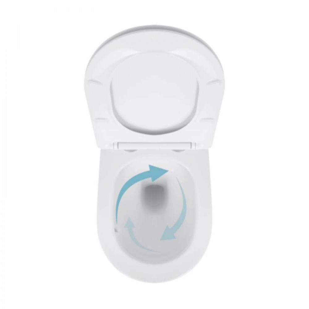 Готове рішення Qtap для ванної кімнати: підвісний унітаз Jay Ultra Quiet 520x360x320 + комплект інсталяції SD00054304