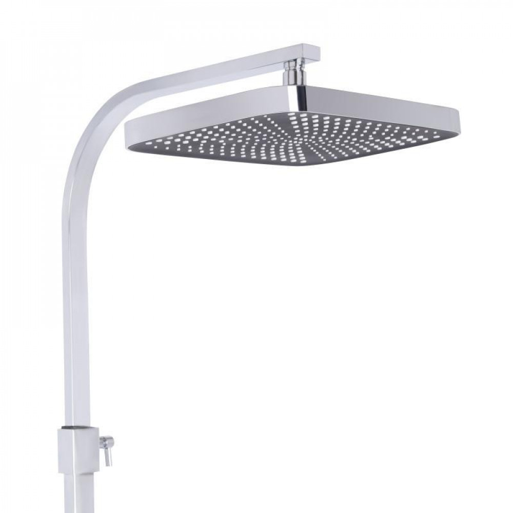 Душевая система универсальная Qtap Sloup термостатическая на три потребителя (с изливом) QTSLO51103OC48217 Chrome SD00054341