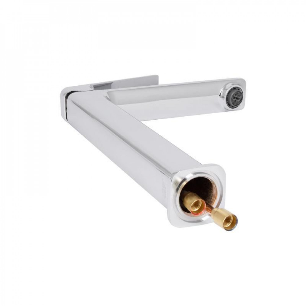 Змішувач для раковини високий Qtap Capricorn, Chrome (k26) QTCAP1060H102C48220 SD00054344