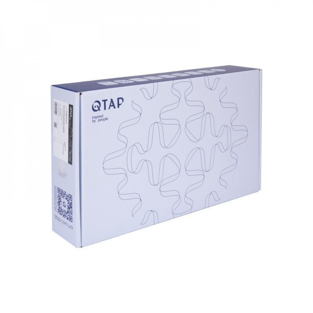 Змішувач для раковини високий Qtap Capricorn, Chrome (k26) QTCAP1060H102C48220 SD00054344