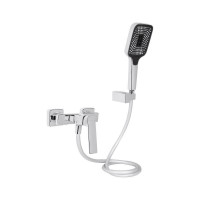 Змішувач для душу Qtap Capricorn з душовим гарнітуром Chrome (k35) QTCAP4060102C48221