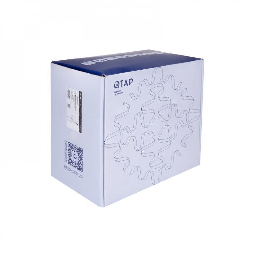 Змішувач для душу Qtap Capricorn з душовим гарнітуром Chrome (k35) QTCAP4060102C48221 SD00054345