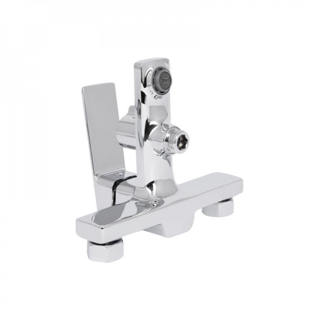 Змішувач для ванни Qtap Capricorn з душовим гарнітуром Chrome (k35) QTCAP3060102C48222 SD00054346