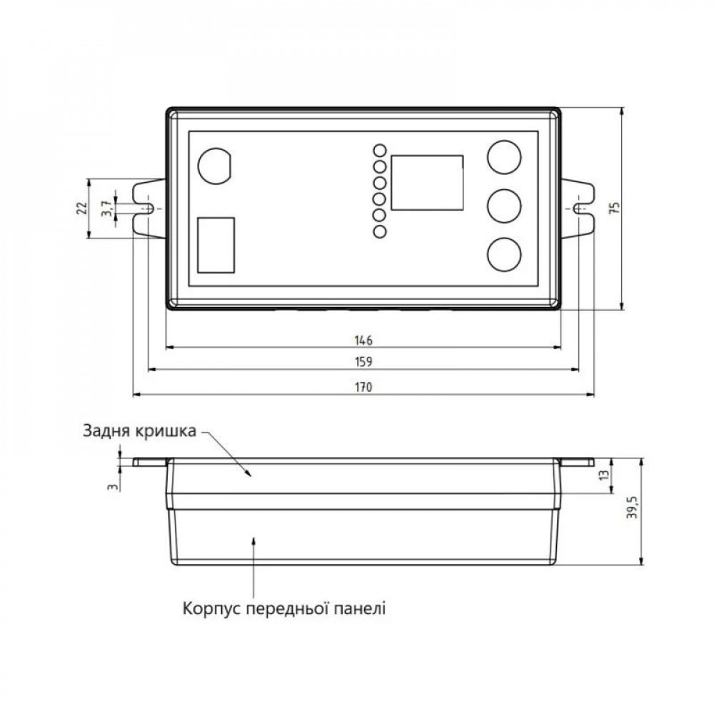 Контроллер для котла Thermo Alliance TA10, управление насосом CO SD00054422