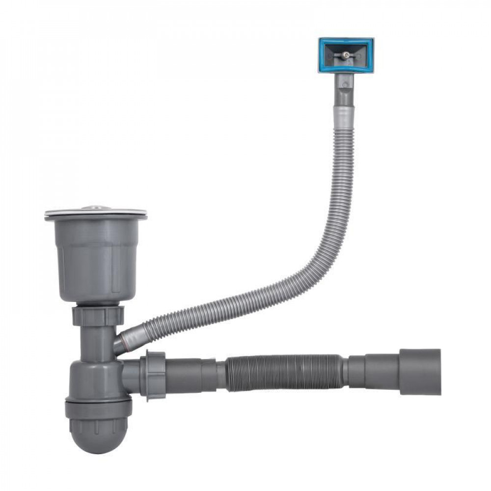 Lidz Handmade H5050H Мийка для кухні інтегрована Decor Honeycomb 2,5/0,5 мм LDH5050DEC48365 SD00054489