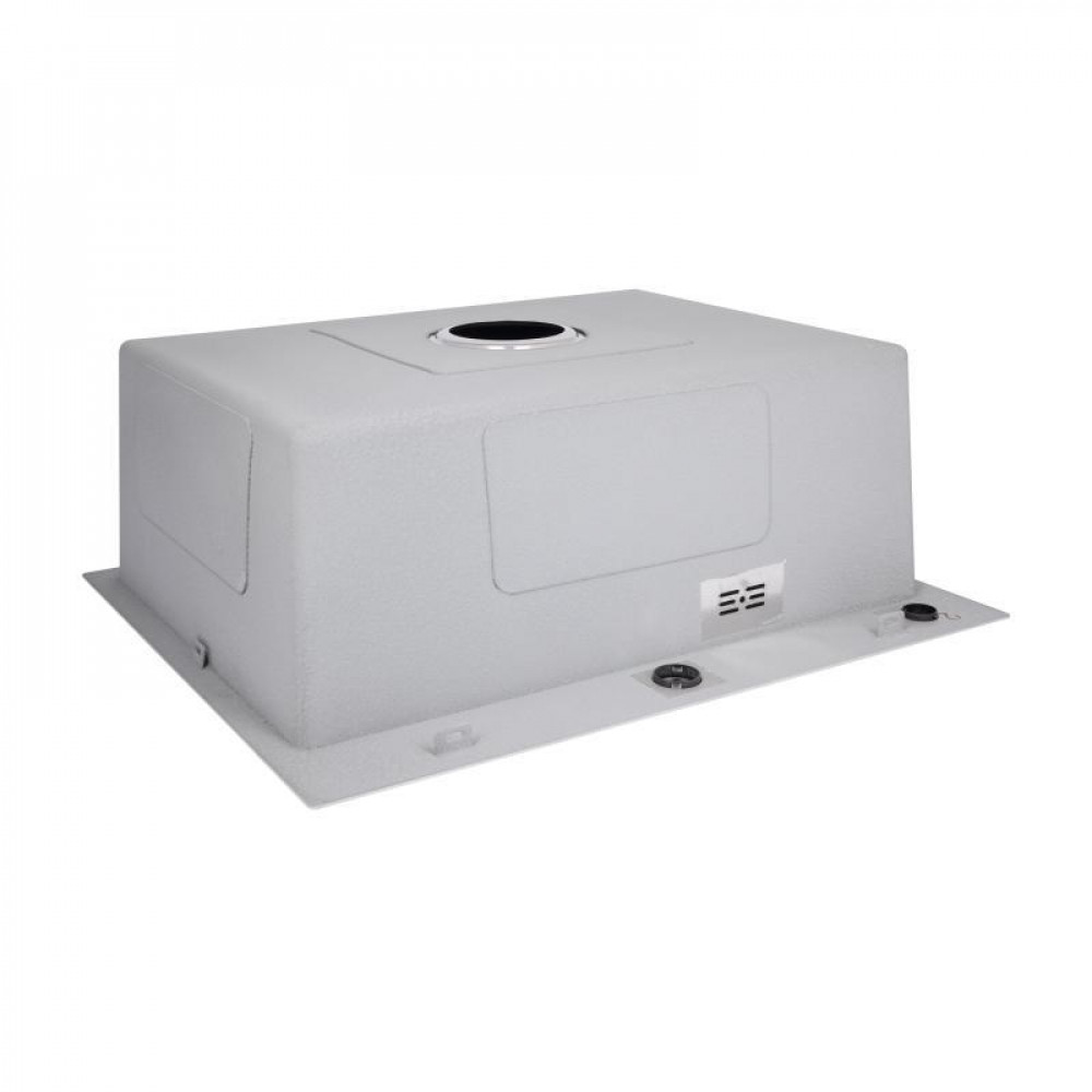 Lidz Handmade H6050H Мийка для кухні інтегрована Decor Honeycomb 2,5/0,5 мм LDH6050DEC48370 SD00054494