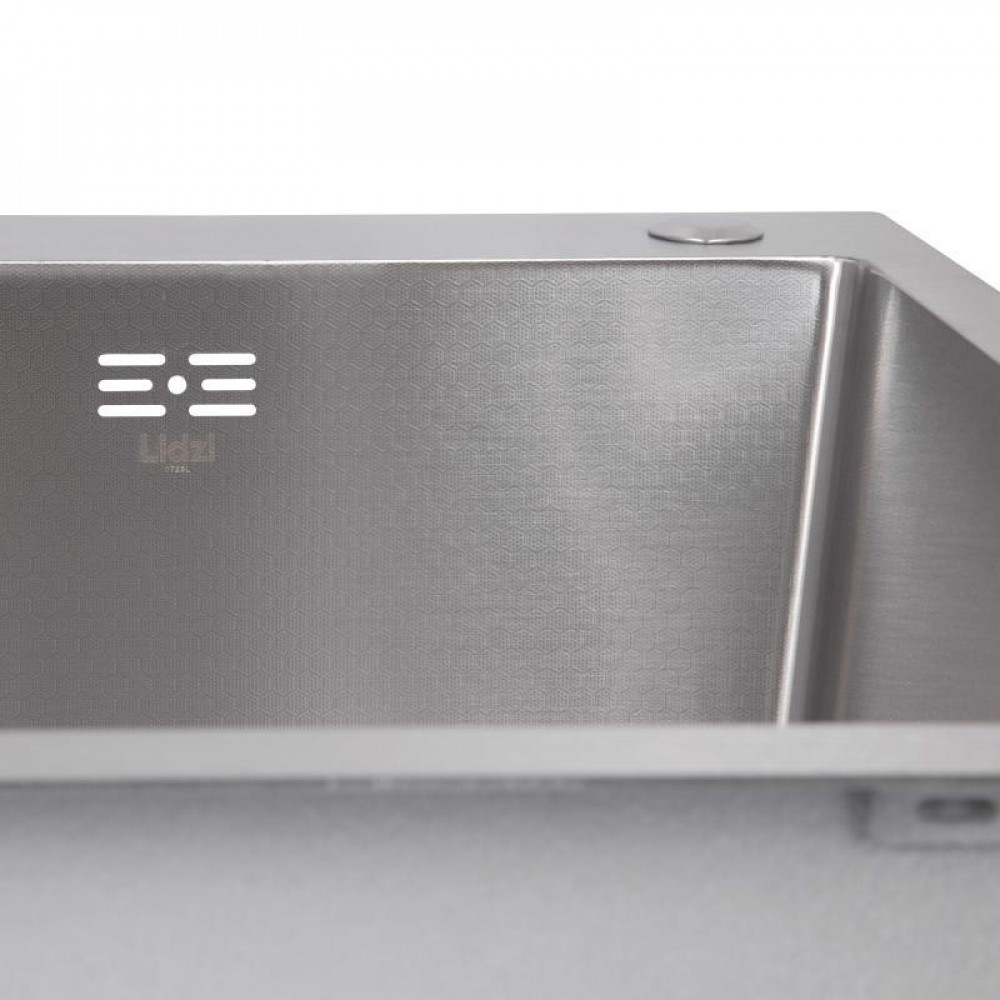 Lidz Handmade H6050H Мийка для кухні інтегрована Decor Honeycomb 2,5/0,5 мм LDH6050DEC48370 SD00054494