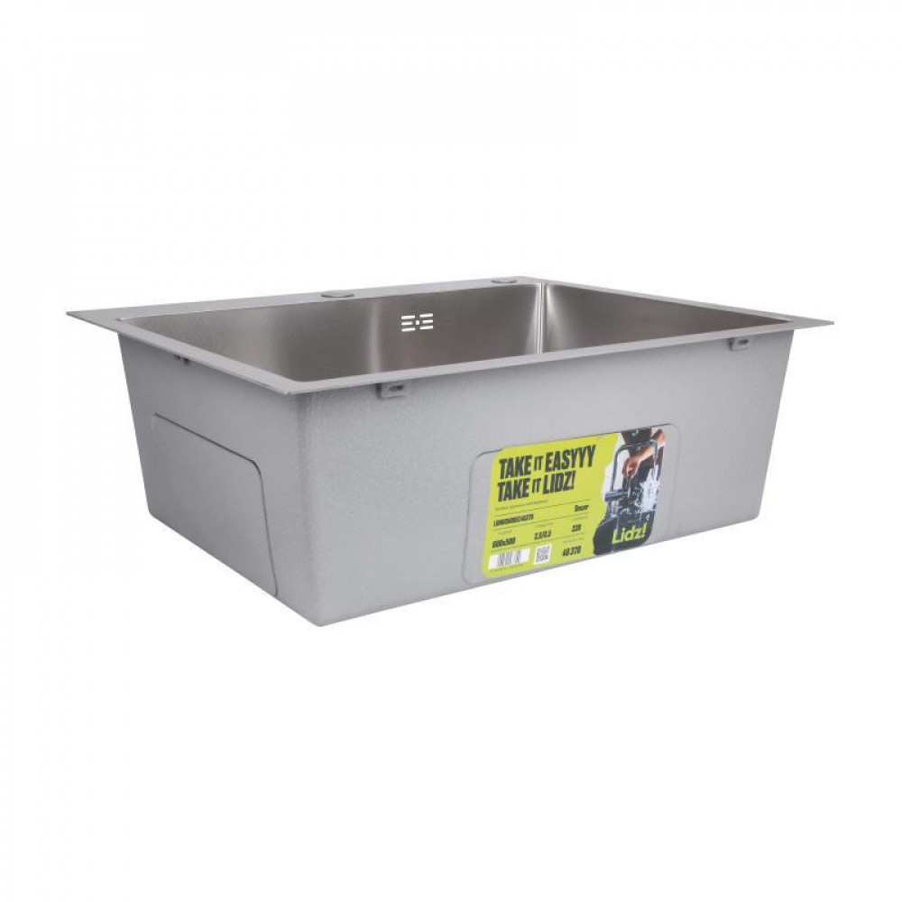 Lidz Handmade H6050H Мийка для кухні інтегрована Decor Honeycomb 2,5/0,5 мм LDH6050DEC48370 SD00054494