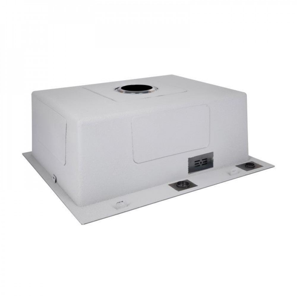 Lidz Handmade H6050HB Мийка для кухні інтегрована Decor Black PVD Honeycomb 2,5/0,5 мм LDH6050BDECPVD48371 SD00054495