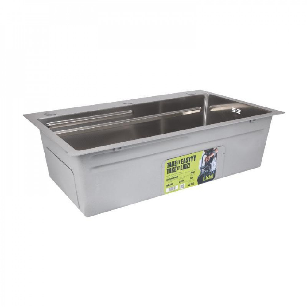 Lidz Handmade H7545 Мийка для кухні інтегрована Decor Honeycomb 3,0/1,0 мм LDH7545DEC48372 SD00054496