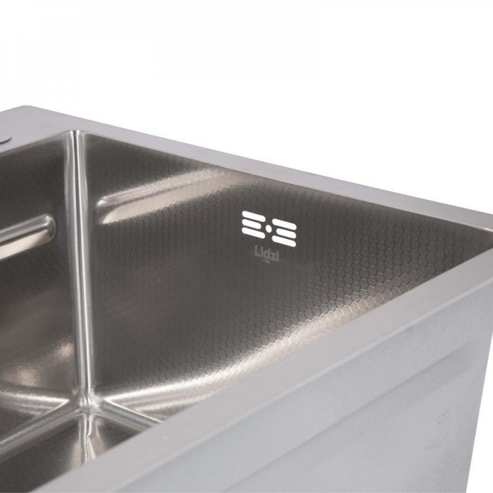 Lidz Handmade H7545 Мийка для кухні інтегрована Decor Honeycomb 3,0/1,0 мм LDH7545DEC48372 SD00054496