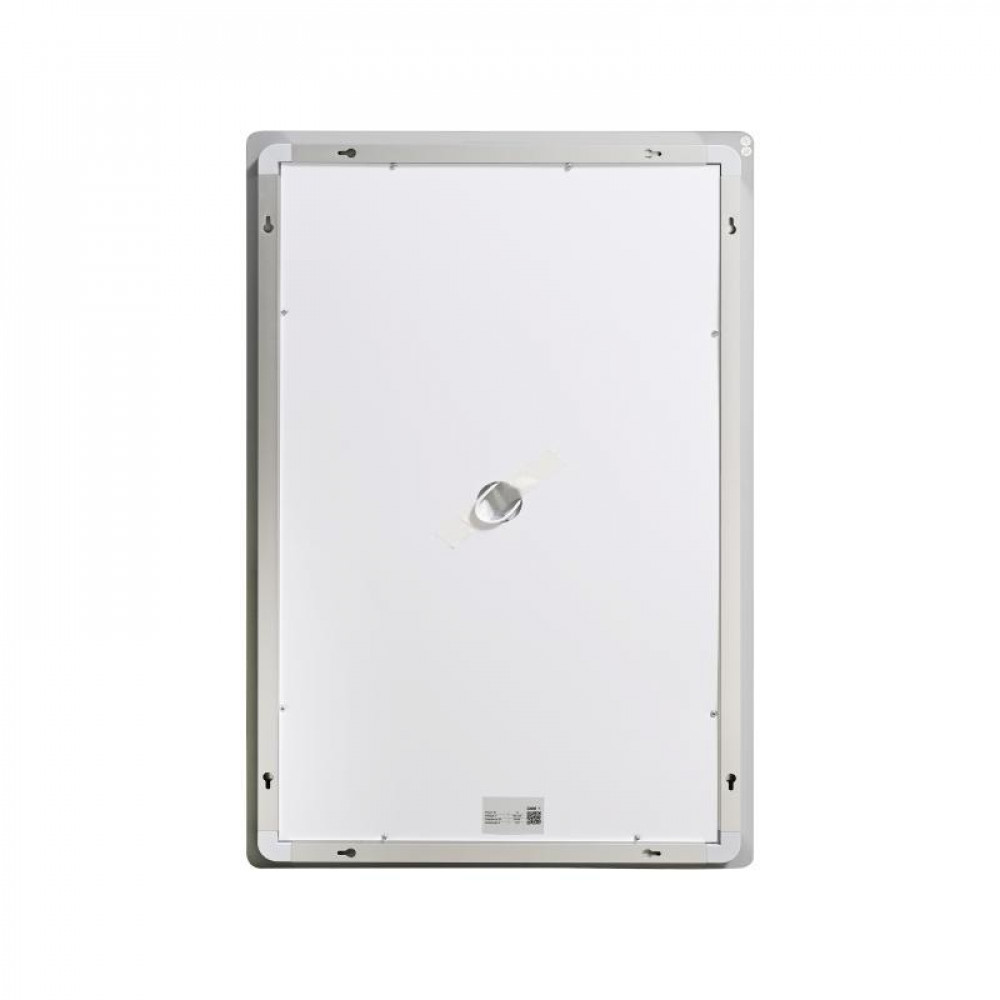 Зеркало Lidz Kubis (KU2) 600х800 с LED-подсветкой Touch, с антизапотеванием, с диммером, рег. яркости LD78LF937608048449 SD00054573
