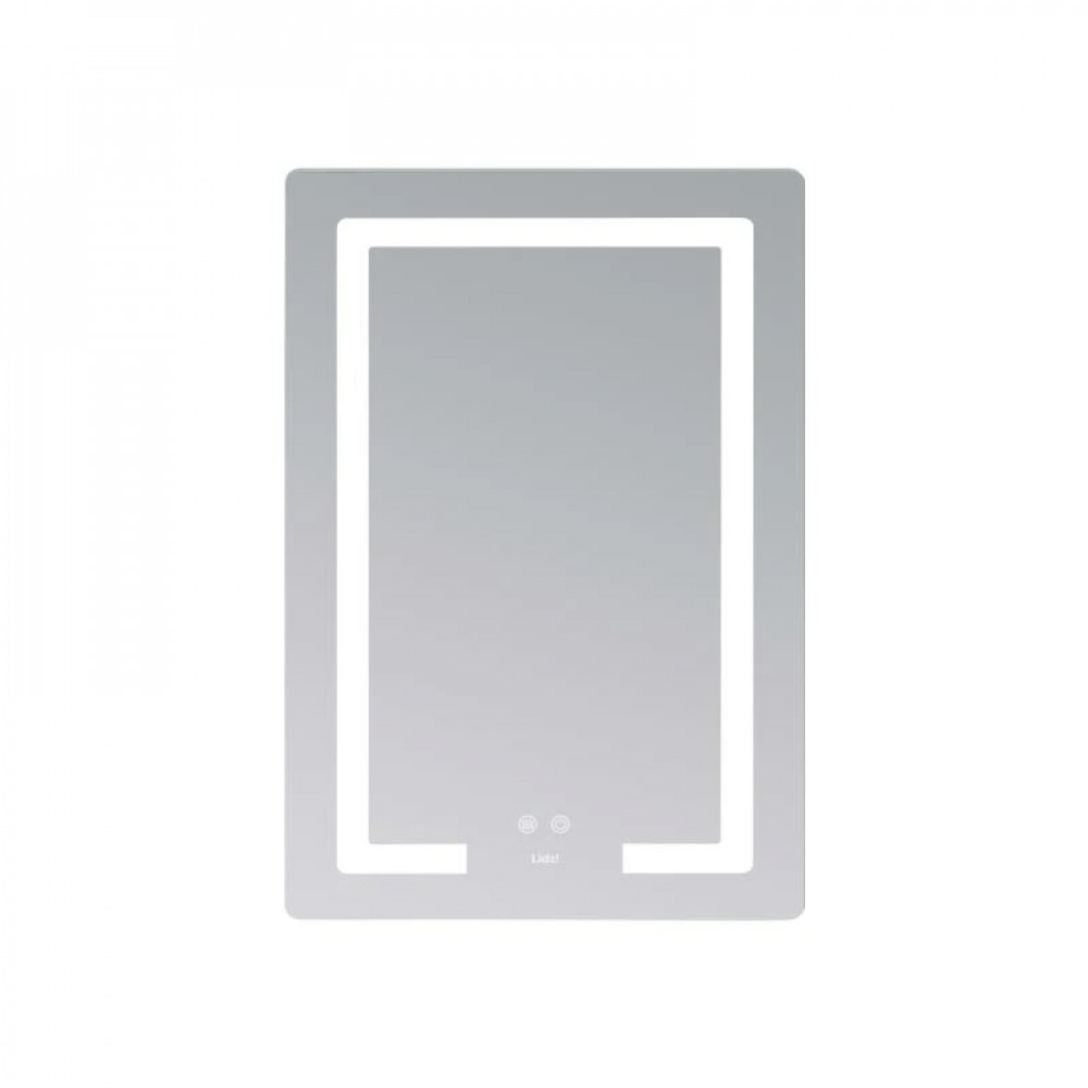 Зеркало Lidz Kubis (KU2) 600х800 с LED-подсветкой Touch, с антизапотеванием, с диммером, рег. яркости LD78LF937608048449 SD00054573