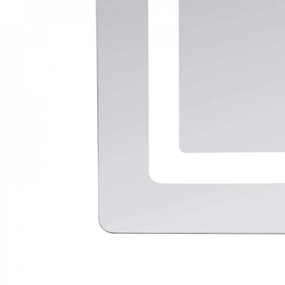 Зеркало Lidz Kubis (KU2) 1000х800 с LED-подсветкой Touch, с антизапотеванием, с диммером, рег. яркости LD78LF6141008048450 SD00054574