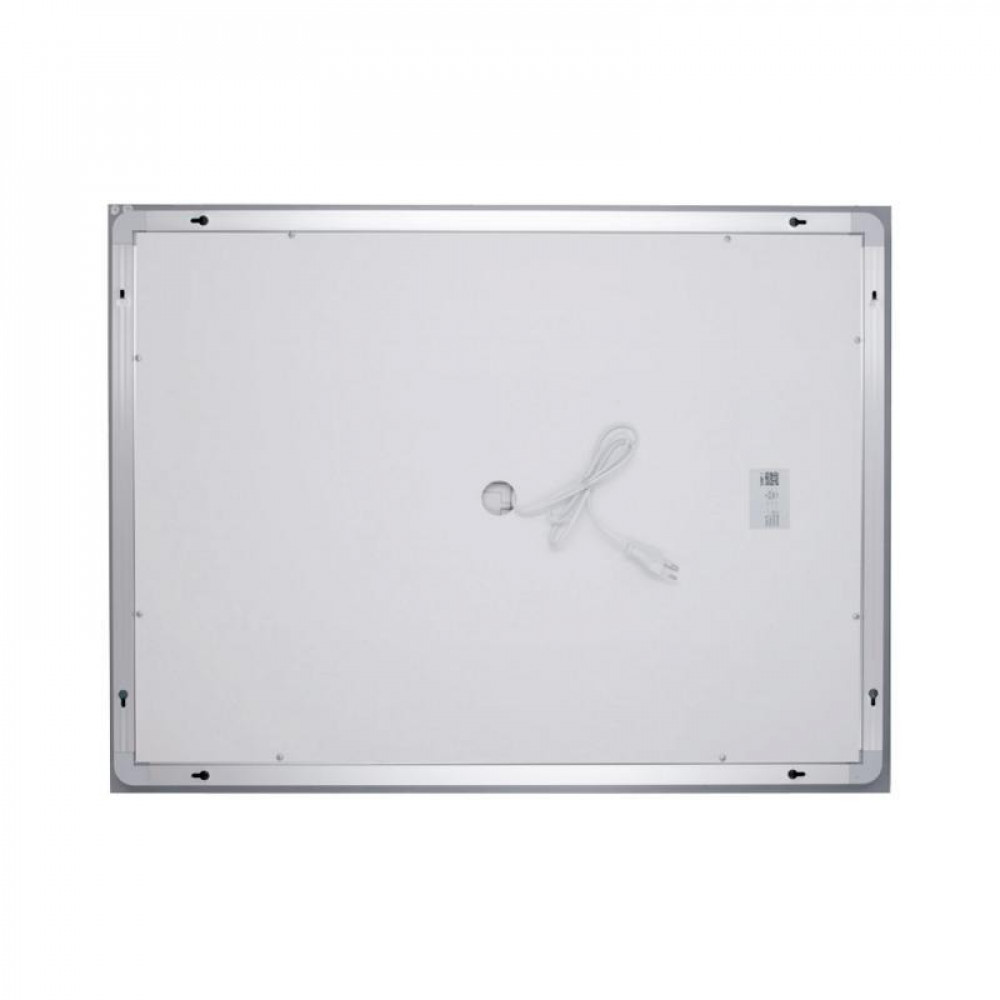 Дзеркало Lidz Kubis (KU1) 900х700 з LED-підсвічуванням Touch, з антизапотіванням, з димером, рег. яскравості LD78LF904907048451 SD00054575