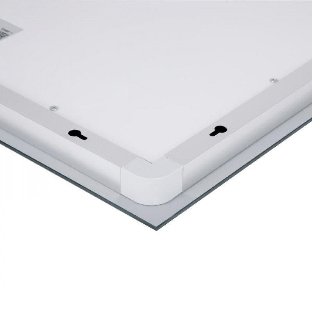 Дзеркало Lidz Kubis (KU1) 900х700 з LED-підсвічуванням Touch, з антизапотіванням, з димером, рег. яскравості LD78LF904907048451 SD00054575