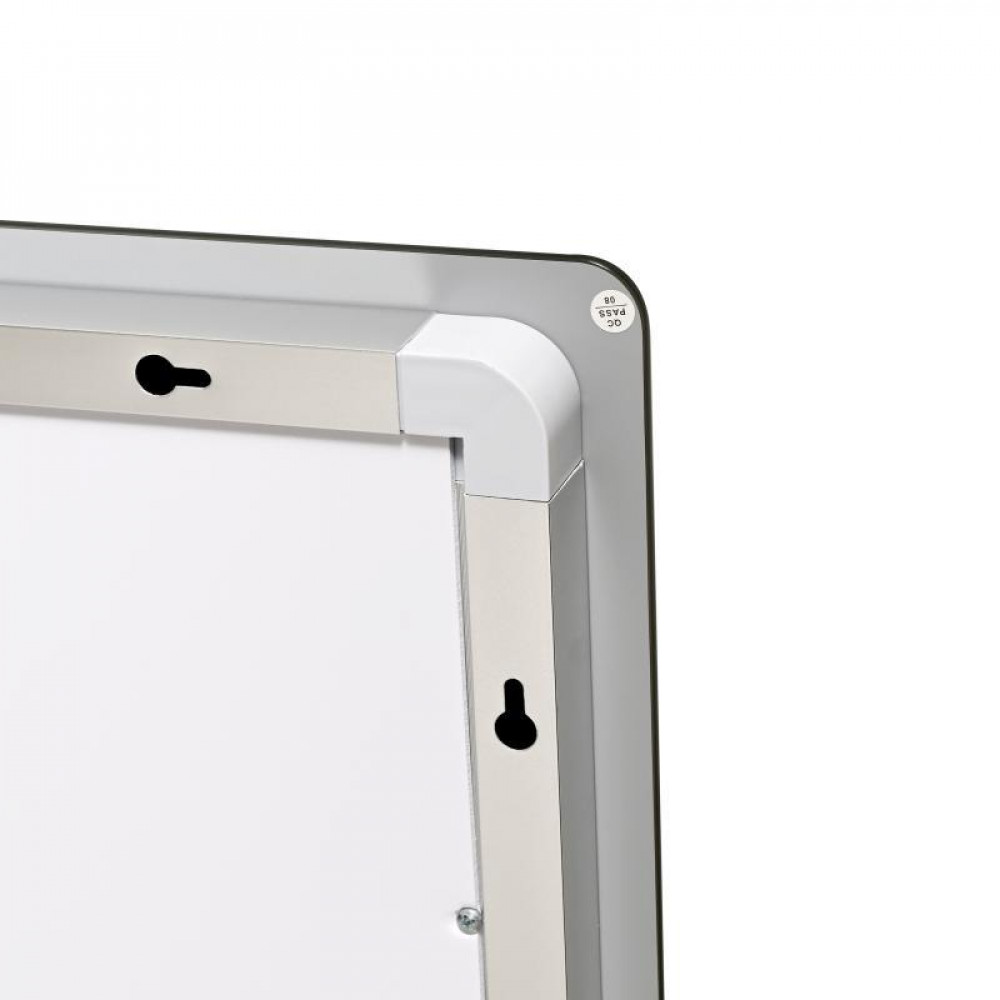 Зеркало Lidz Kubis (KU2) 900х700 с LED-подсветкой Touch, с антизапотеванием, с диммером, рег. яркости LD78LF90448452 SD00054576