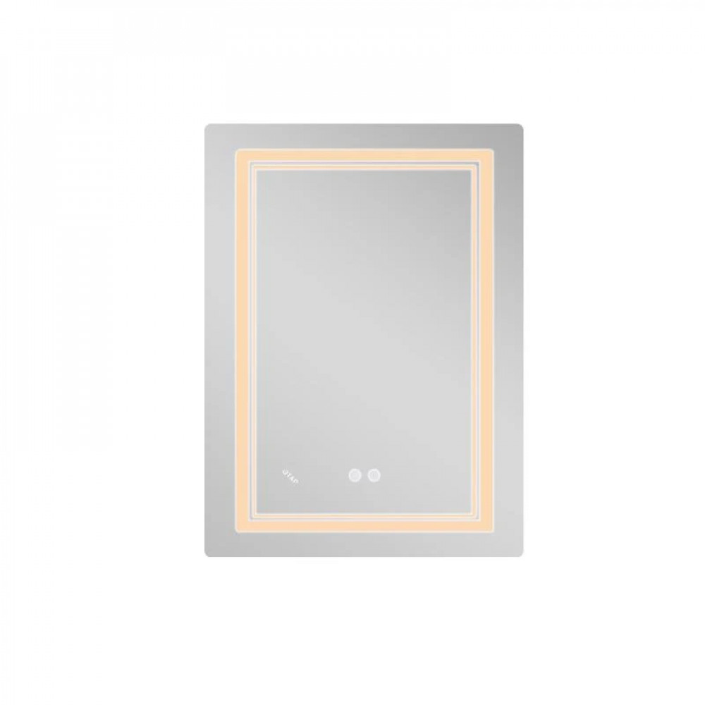 Дзеркало Qtap Cardinal (CA2) 600х800 з LED-підсвічуванням Touch, з антизапотіванням, з димером, рег. темп. кольору (3000-6500K) SD00054577