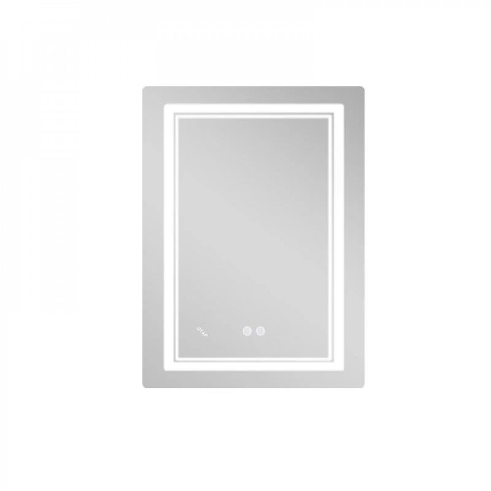 Дзеркало Qtap Cardinal (CA2) 600х800 з LED-підсвічуванням Touch, з антизапотіванням, з димером, рег. темп. кольору (3000-6500K) SD00054577