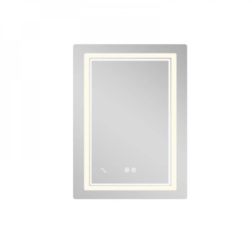 Дзеркало Qtap Cardinal (CA2) 600х800 з LED-підсвічуванням Touch, з антизапотіванням, з димером, рег. темп. кольору (3000-6500K) SD00054577