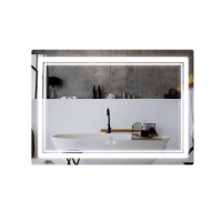 Дзеркало Qtap Cardinal (CA2) 1200х800 з LED-підсвічуванням Touch, з антизапотіванням, з димером, рег. темп. кольору (3000-6500K)