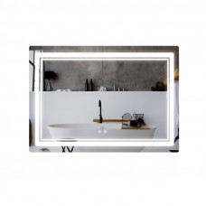 Дзеркало Qtap Cardinal (CA2) 1200х800 з LED-підсвічуванням Touch, з антизапотіванням, з димером, рег. темп. кольору (3000-6500K)