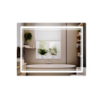 Зеркало Qtap Cardinal (CA2) 1000х800 с LED-подсветкой Touch, с антизапотеванием, с диммером, рег. темп цвета (3000-6500K)