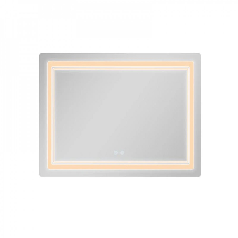 Дзеркало Qtap Cardinal (CA2) 1000х800 з LED-підсвічуванням Touch, з антизапотіванням, з димером, рег. темп. кольору (3000-6500K) SD00054579