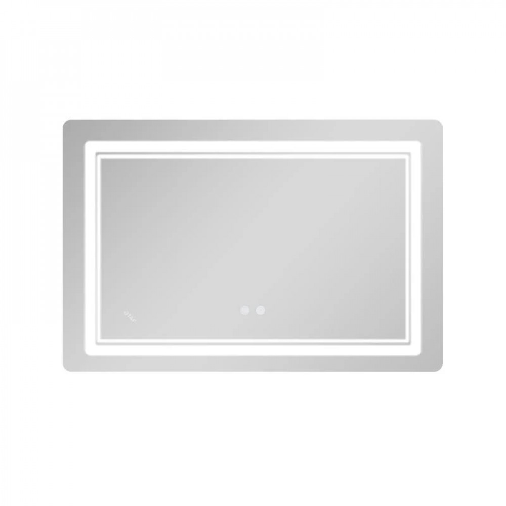 Дзеркало Qtap Cardinal (CA2) 800х600 з LED-підсвічуванням Touch, з антизапотіванням, з димером, рег. темп. кольору (3000-6500K) SD00054581