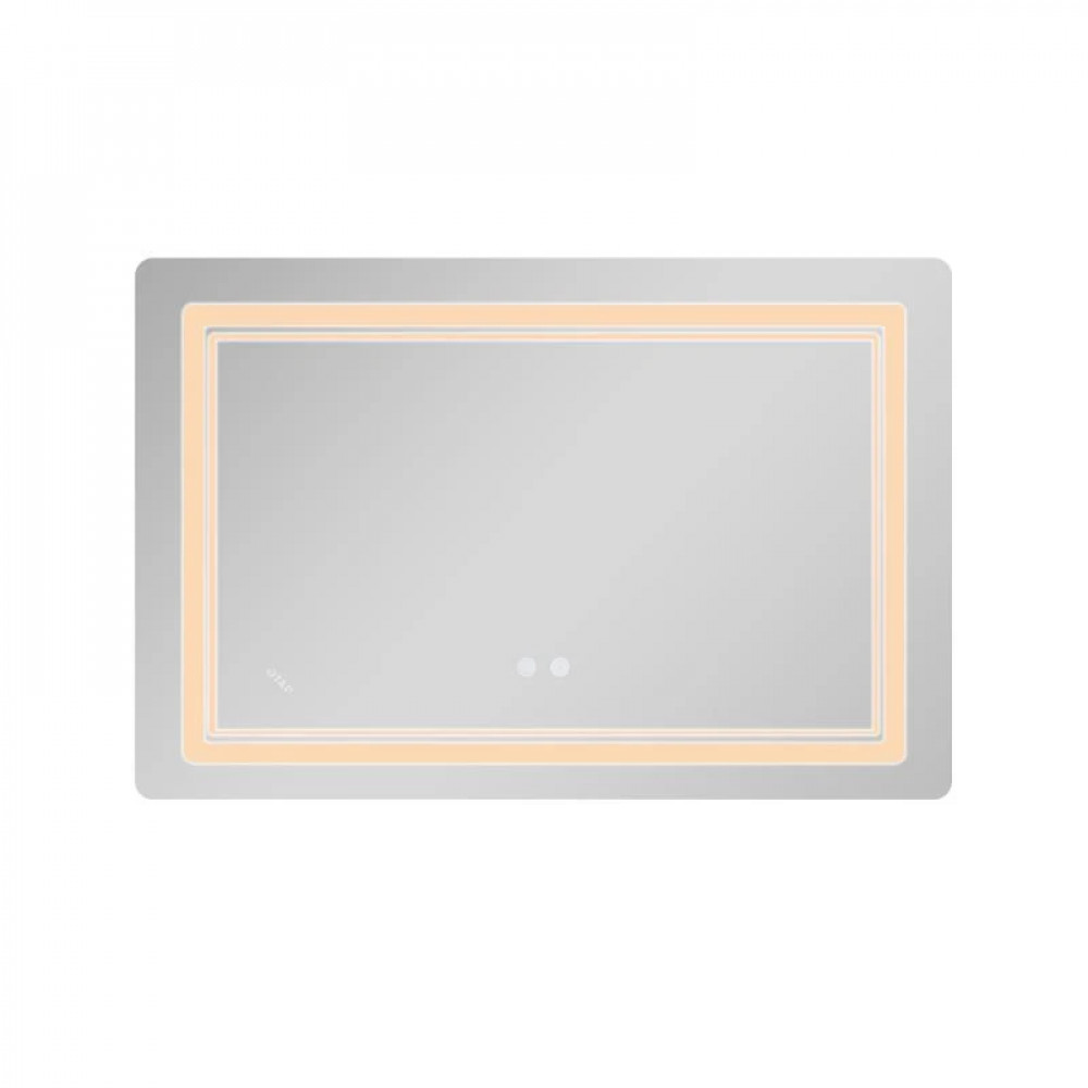 Дзеркало Qtap Cardinal (CA2) 800х600 з LED-підсвічуванням Touch, з антизапотіванням, з димером, рег. темп. кольору (3000-6500K) SD00054581