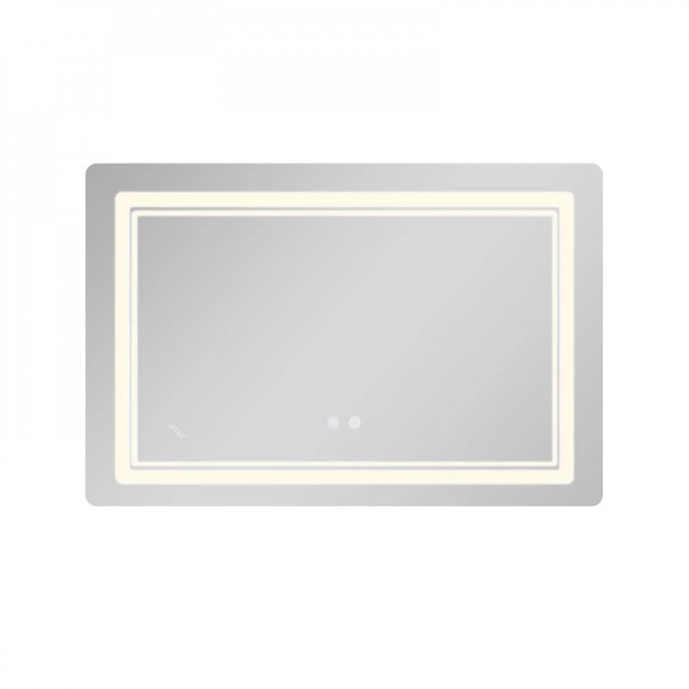 Дзеркало Qtap Cardinal (CA2) 800х600 з LED-підсвічуванням Touch, з антизапотіванням, з димером, рег. темп. кольору (3000-6500K) SD00054581