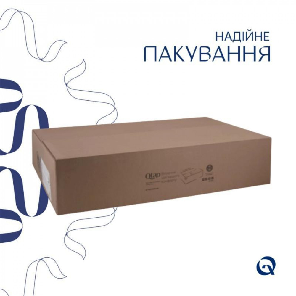 Комплект Qtap Cardinal: Раковина накладная 600x380x140 мм, White, овальная + Донный клапан Pop-up PU02 SD00054589