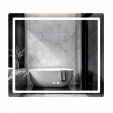 Дзеркало Qtap Mideya (MI2)  800х700 з LED-підсвічуванням Touch, з антизапотіванням, з димером, рег. яскравості QT2078NCF807048476