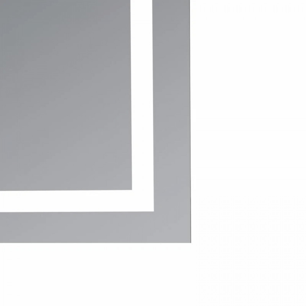 Дзеркало Qtap Mideya (MI1) 800x800 з LED-підсвічуванням Touch, з антизапотіванням, димером, рег. яскравості QT2078NCF808048477 SD00054601