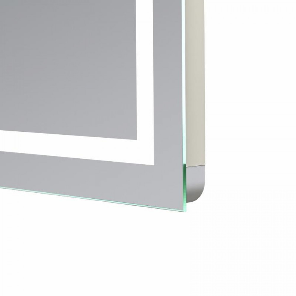 Дзеркало Qtap Mideya (MI1) 800x800 з LED-підсвічуванням Touch, з антизапотіванням, димером, рег. яскравості QT2078NCF808048477 SD00054601