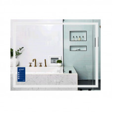 Дзеркало Qtap Mideya (MI1) 1000х700 з LED-підсвічуванням Touch, з антизапотіванням, димером, рег. яскравості QT2078NCF10070