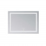 Дзеркало Lidz Kubis (KU1) 700х500 з LED-підсвічуванням Touch, з антизапотіванням, з димером, рег. яскравості LD78LF90448485 SD00054609