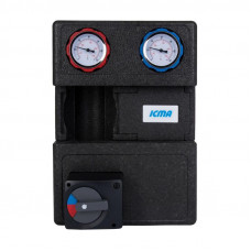 Насосна група Icma №R001 1 1/2"x1" підключення ліворуч, без насоса 93R001AFS53SC