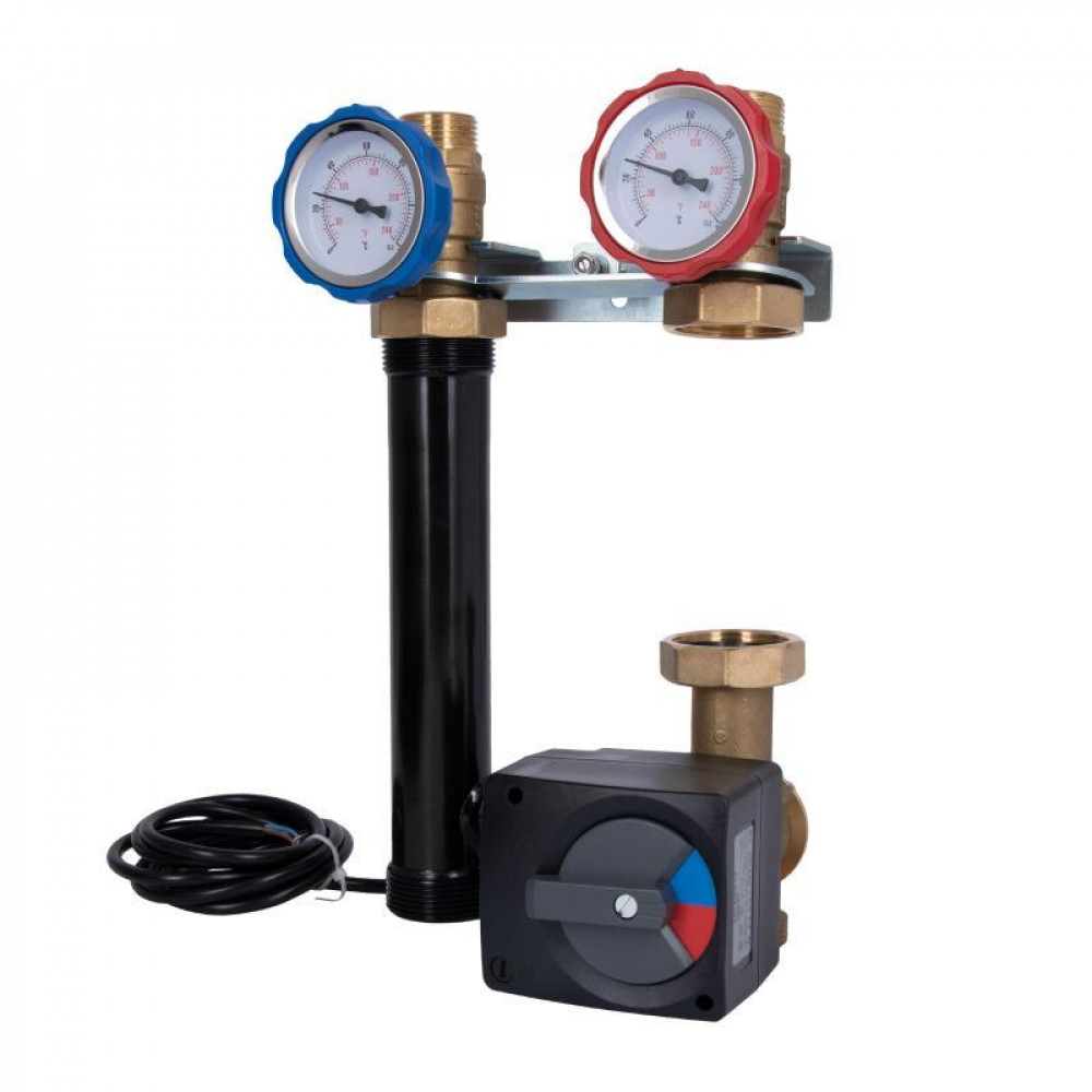 Насосна група Icma №R001 1 1/2"x1" підключення праворуч, без насоса 93R001AFD53SC SD00054617