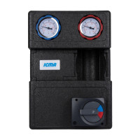 Насосна група Icma №R001 1 1/2"x1" підключення праворуч, без насоса 93R001AFD53SC