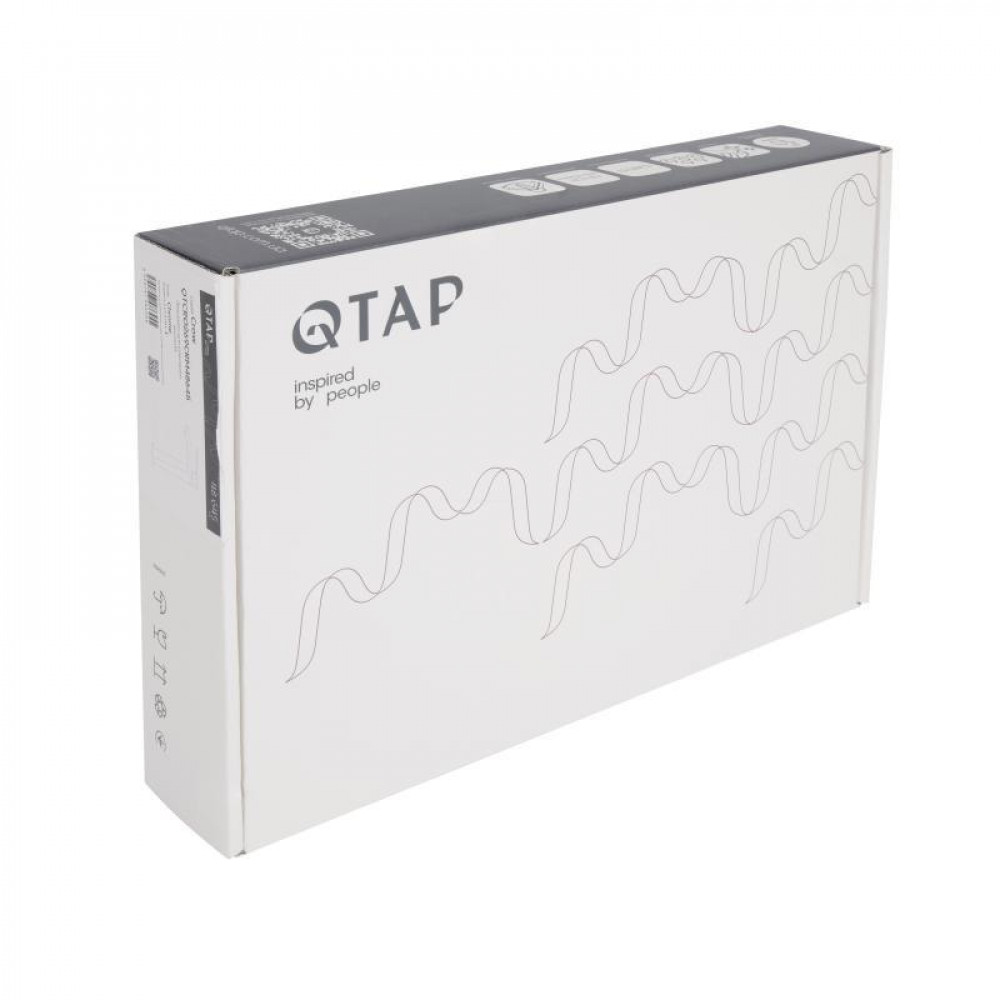 Змішувач для раковини високий Qtap Crow QTCRO269CRM48645 Chrome SD00054769