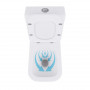 Унітаз-компакт Qtap Crow Eco безобідковий з сідінням Soft-close QTCRO27W48750 SD00054874