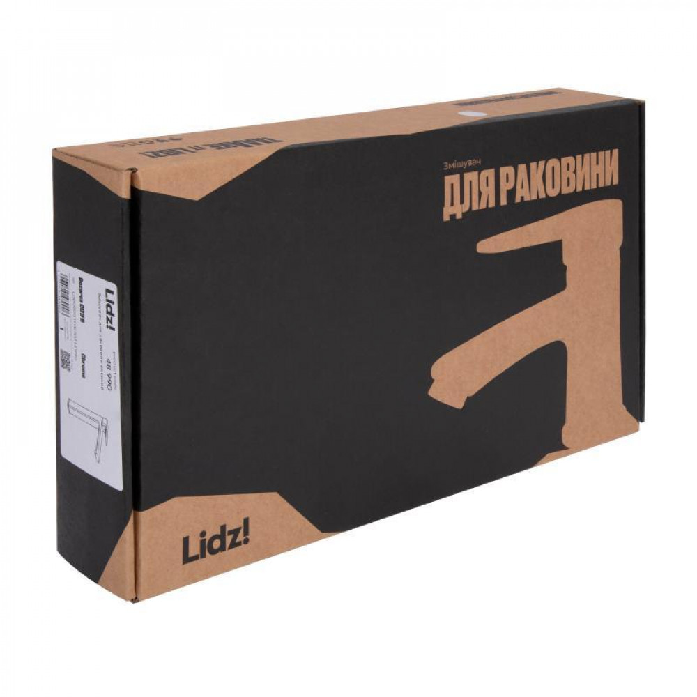 Змішувач для раковини Lidz Dozorca 001FH високий (k35) Chrome LDDOZ001FHCRM48990 SD00055114