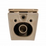 Унітаз підвісний Qtap Robin Ultra Quiet 520×365×340 мм, Beige, з сидінням Slim Duroplast / Soft-close / Quick Release SD00055121