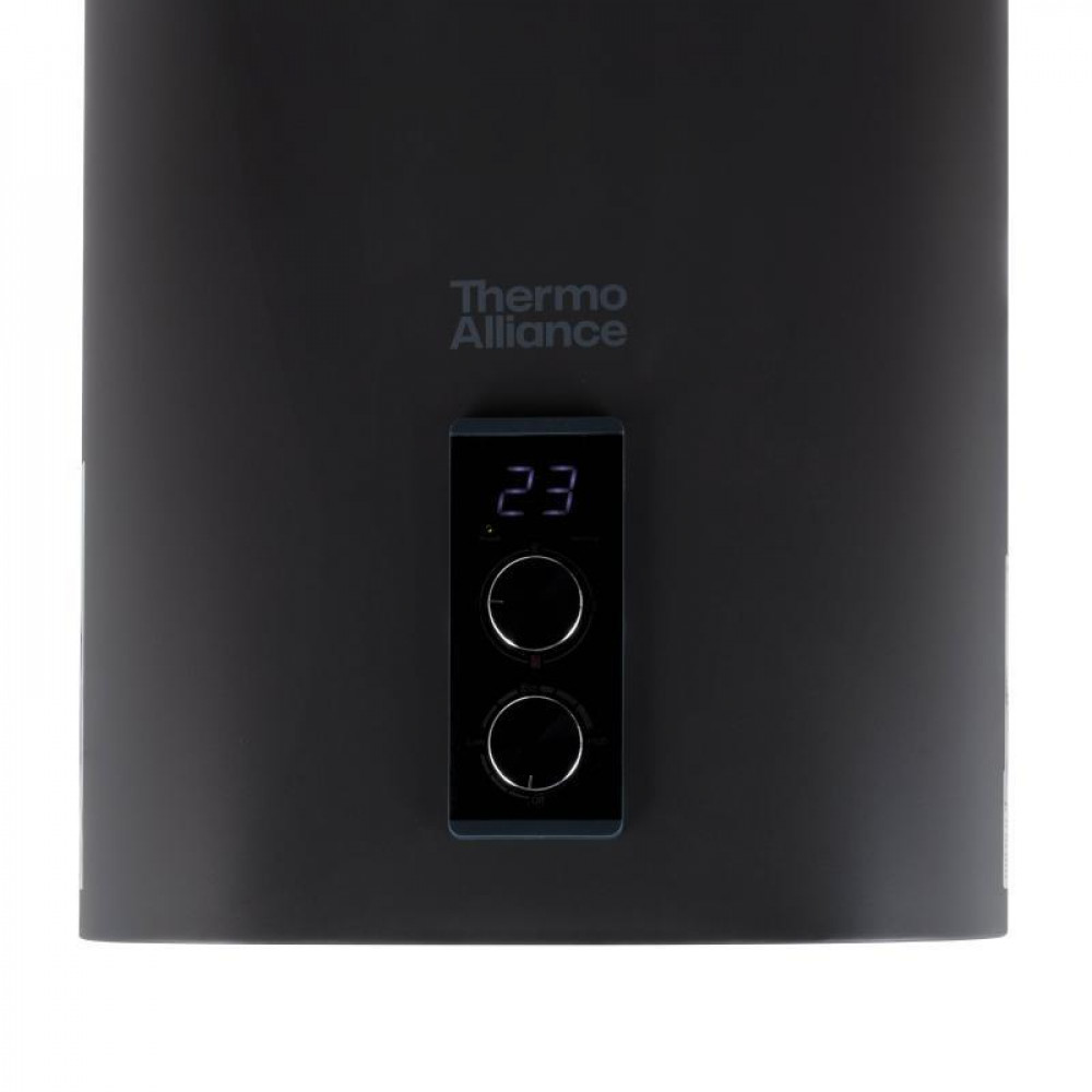 Водонагрівач електричний Thermo Alliance 50 л Grey, плоский вертикальний, мокрий ТЕН 2 кВт (0,8+1,2) DT50V20G(PD)/2G SD00055139