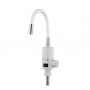 Проточний кран-водонагрівач з гнучким виливом для кухні Lidz Warm 065 LDWAR065WHI49097 White/White SD00055221