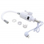 Проточний кран-водонагрівач з гнучким виливом для кухні Lidz Warm 065 LDWAR065WHI49097 White/White SD00055221