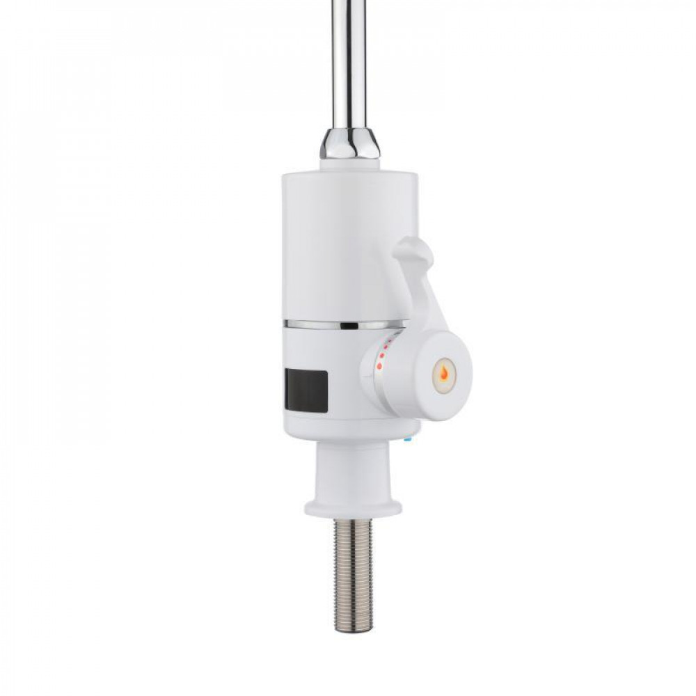 Проточний кран-водонагрівач для кухні на три режими Lidz Warm 062 LDWAR062WCR49099 White/Chrome SD00055223