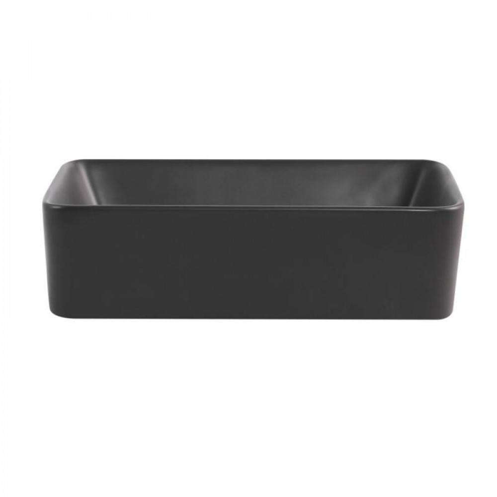 Комплект Qtap Tern Anthracite 3 в 1: підвісний унітаз Ultra Quiet + біде підвісне + раковина накладна QTROBAN49157 SD00055285